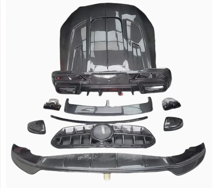 

Бампер из углеродного волокна для Benz GLE63 GLE53 Coupe AMG 2020-2023