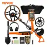 VEVOR Professional Rechargeable Metal Detector 12" IP68 Waterproof Coil 39-50 in Adjustable with LCD 7Modes for Treasure Hunting 1