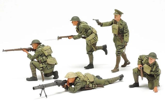 Tamiya 35379 1/35 Escala Kit De Modelo De Figura Militar Wwii Conjunto De  Explorador De Infantería De Ee. Uu. - Figuras - AliExpress