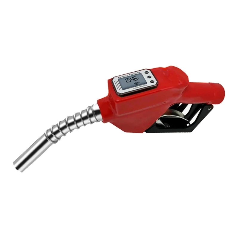 

Fuels Oil Gasolines Guns Nozzle with Digital Flows Meter FuelingNozzle for fuels