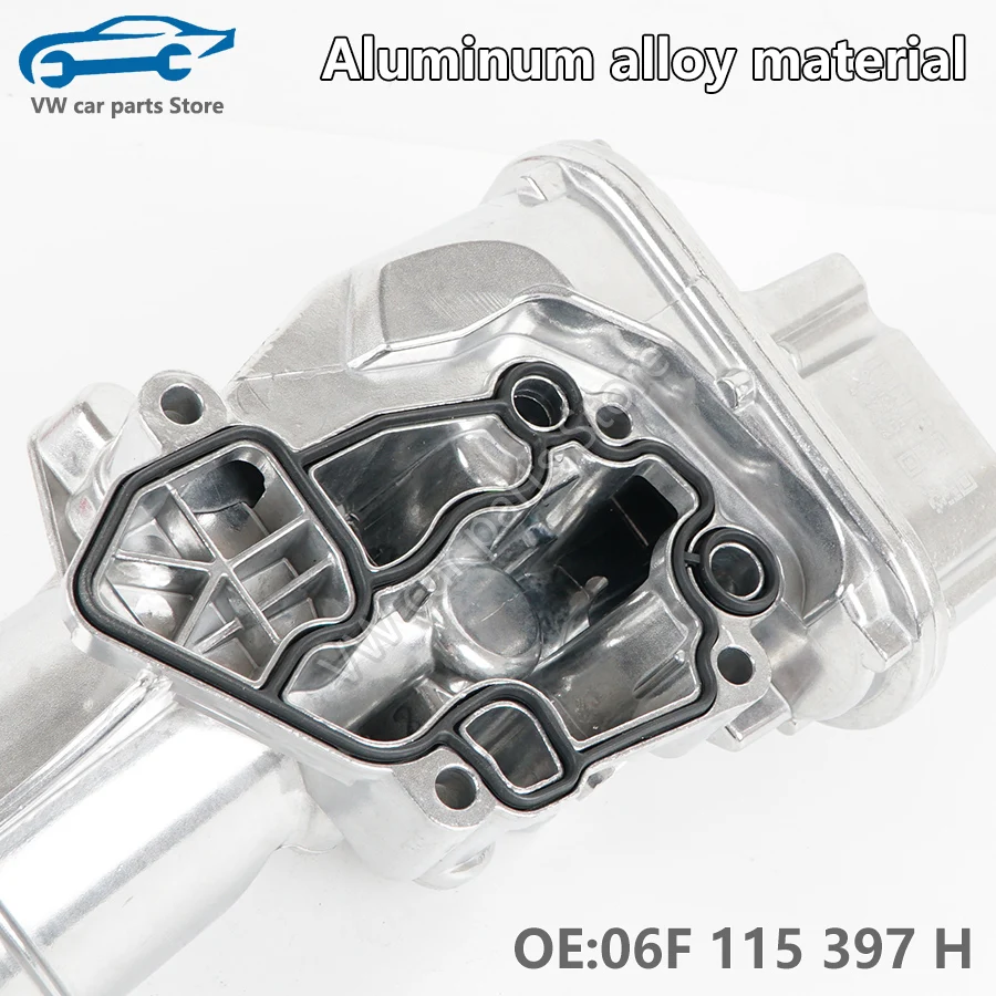 06 f115397h Aluminium ölfilter gehäuse adapter für audi a1 a3 tt 