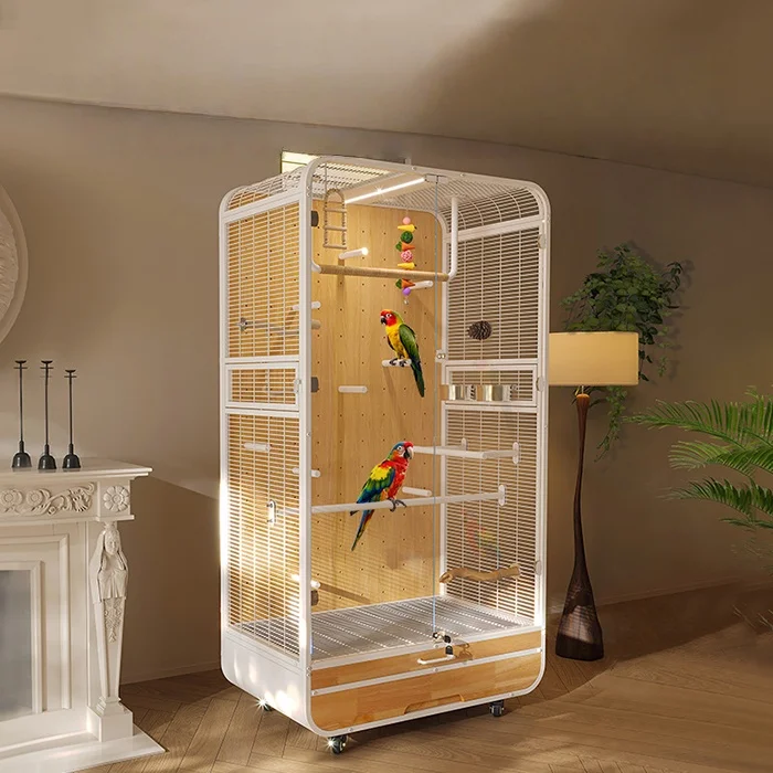 Hot Sales Classic New Arrived Bird House Large Parrot Cage Large Macaw ... - Exotic Macaw Treehouse Bird House