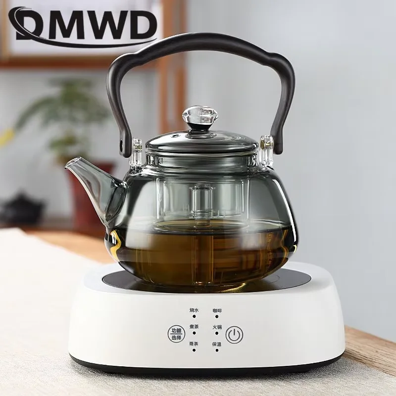 1200W Electric Ceramic Infrared Heating Furnace Iron Pottery Stove Milk Water Brewer Coffee Burner Stew Hotpot Induction Cooker