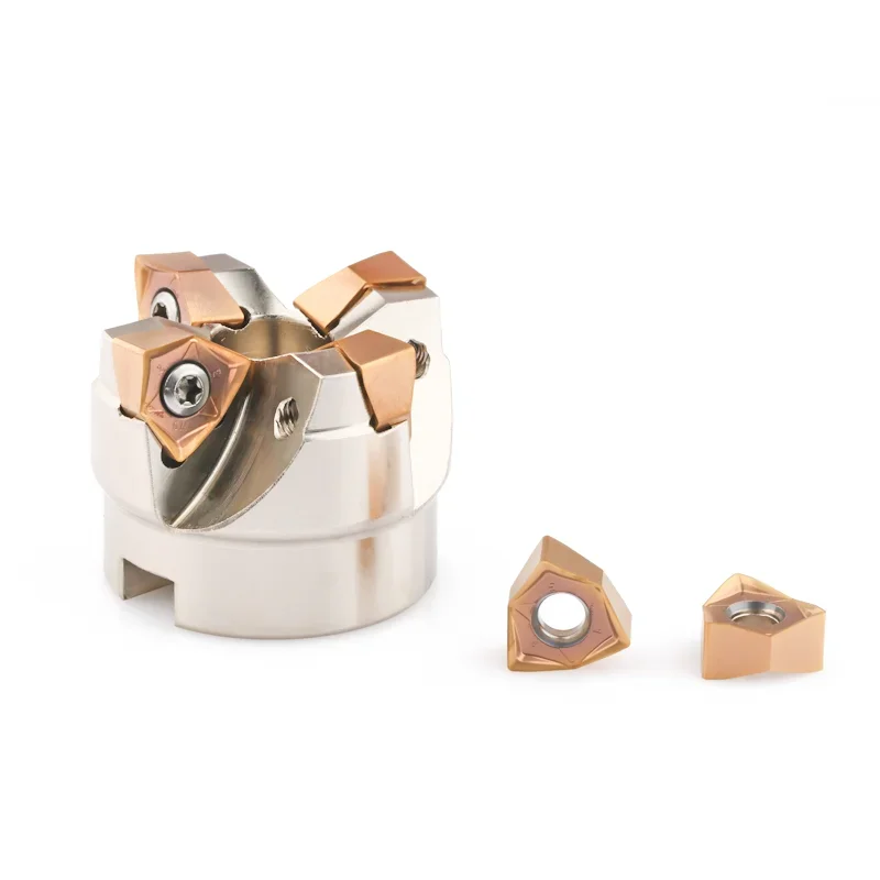 MFWN 90 degree MFWN90 double sided hexagonal heavy cutting