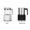 LED Electric Foam Maker for Home Hot & Cold Milk Foam Automatic Milk Frother Milk Steamer Electric Milk Frother Steamer EU Plug 1