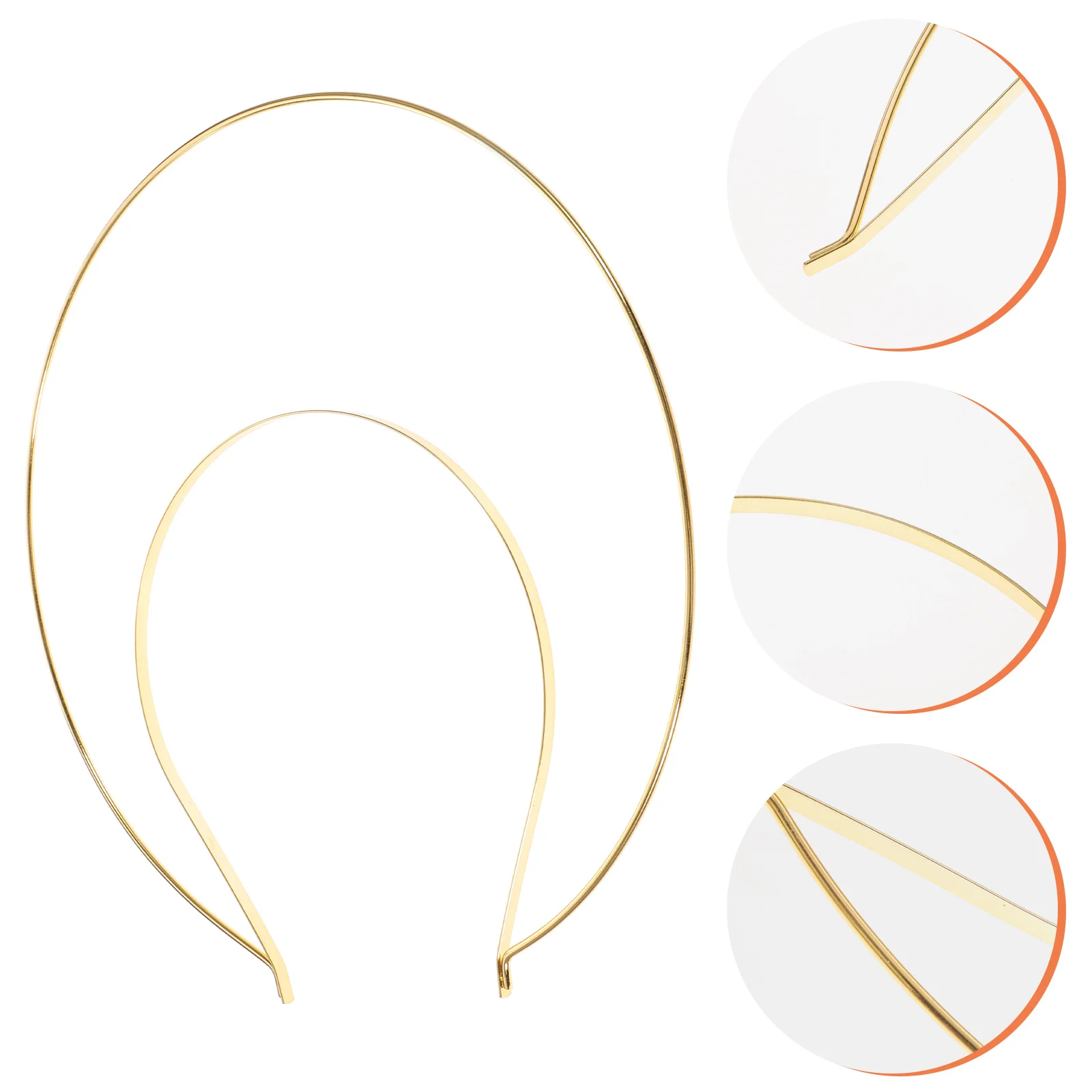 

Virgin Halo Headband Crown Headpiece Wedding Halloween Costume Hair Accessories DIY Material Gothic Headwear Photo Prop Crown