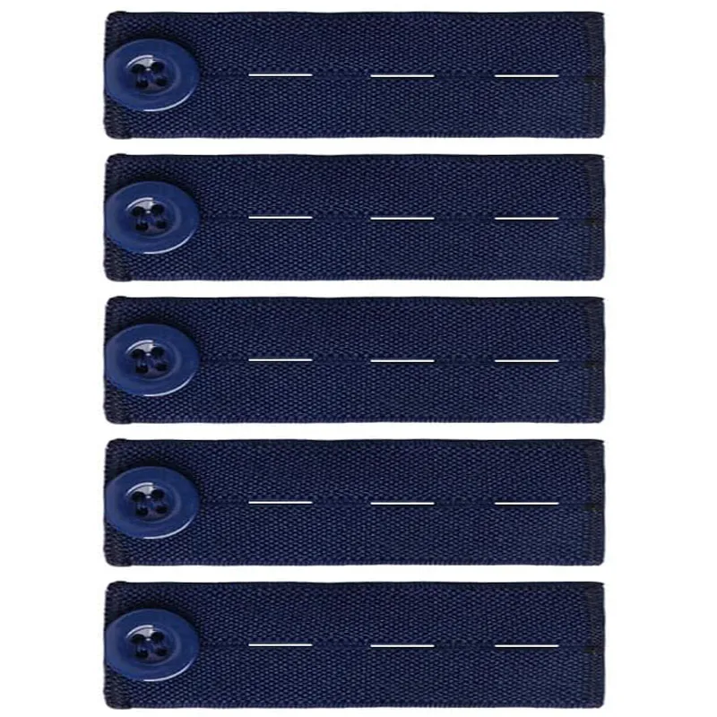 4 Pezzi Estensore Per Cintura Regolabile Elastico - Per Pantaloni, Jeans E Maternit&agrave;