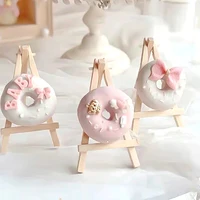 5/10pcs Mini Wooden Easel Stands Wedding Table Place Cards Holders Wooden Name Place Card Display Easels For Wedding Table Decor 3