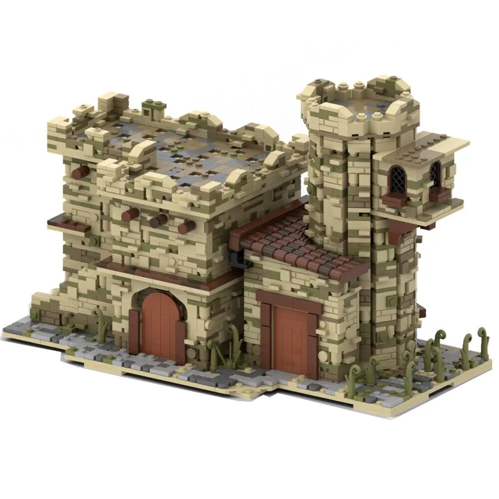 

Arabic-style House Model Modular Building Toys Set 2639 Pieces MOC Build