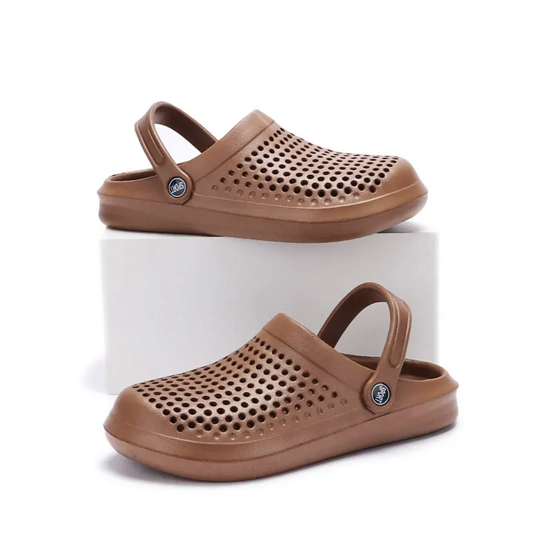 2025, Sommer, bequeme EVA-Clogs, Sandalen für Damen, einfarbig, rutschfest, Strandhausschuhe, Damen, leicht, weiche Sohle, Gartenschuhe – Detail 10