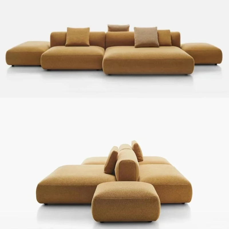 Divano Multi-Posto, Angolo, Chaise Longue Modulo Combinato Gratuito, Comodo Divano Dell'Isola