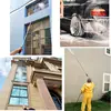 4000 PSI Telescoping High Pressure Washer Wand Set  Wall Cleaning Gun Stainless Steel Extension Pole High Pressure Water Gun 3