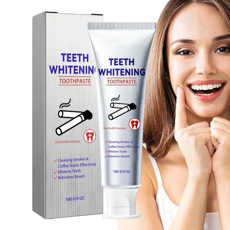 

100g Toothpaste Whitening Teeth Removes Coffee Stains Fresh Breath Oral Hygiene Care Toothpaste