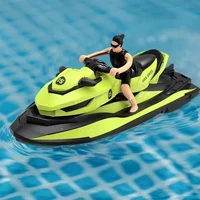 Rc Boat Lm13-A Mini Jet Ski High-Speed Rc Motorboat 2.4g Remote Control Electric Boat For Kids Toy Remote Control Boat 2