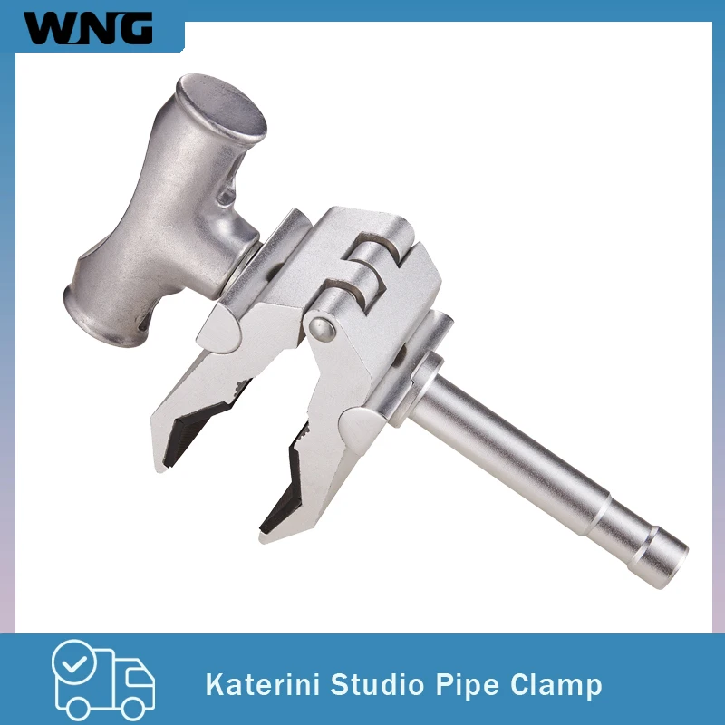Photographic Clamp Studio Pipe Clamp Katerini Film Movie Light Equipment With 5/8" Baby Pin Studio Photo Accessory