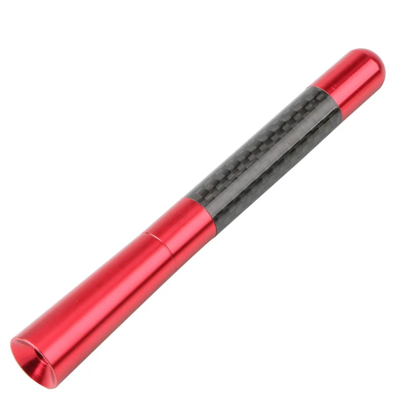 Car Signal Receiver Antenna 1.5x12cm Universal Multi-color Carbon Fiber 7Pcs/set