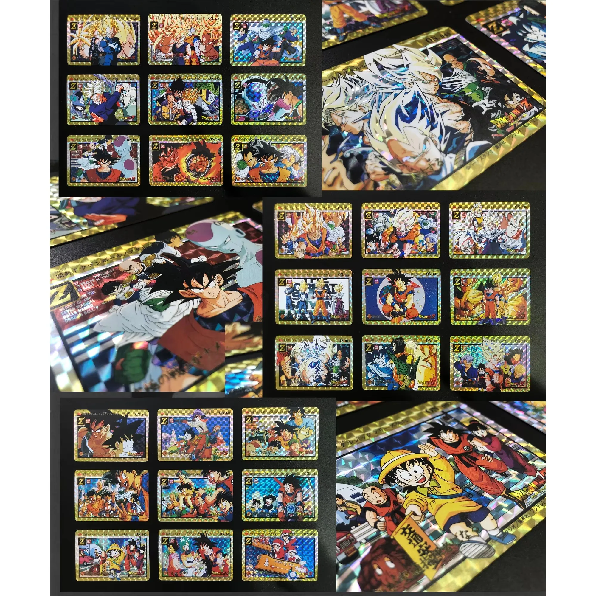 Diy 27Pcs/set Dragon Ball Super Saiyan Goku Gohan Vegeta Trunks Frieza Flash Card Classic Game Anime Collection Cards Gift Toy