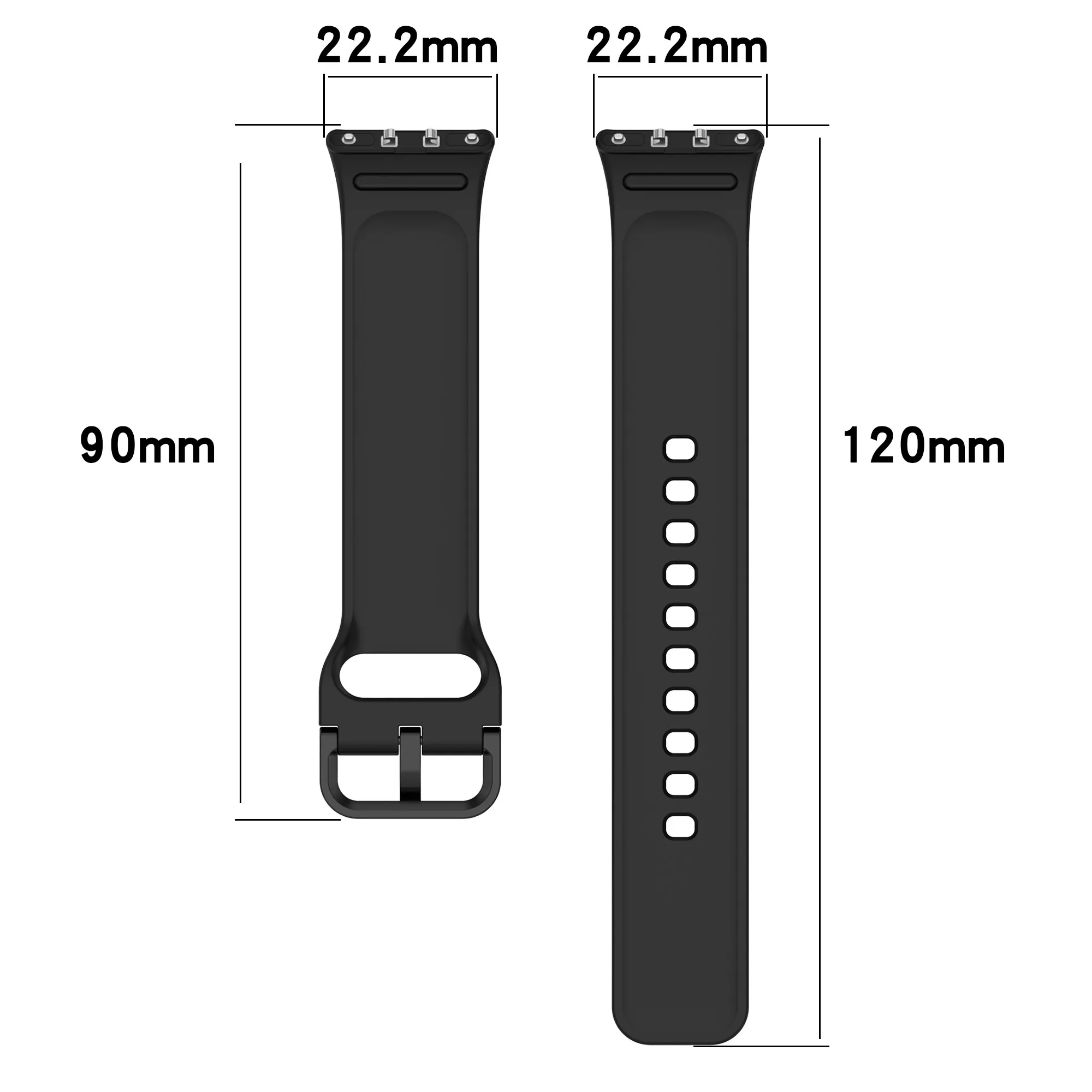 Breathable Soft Silicone Sport Wristband Bracelet
