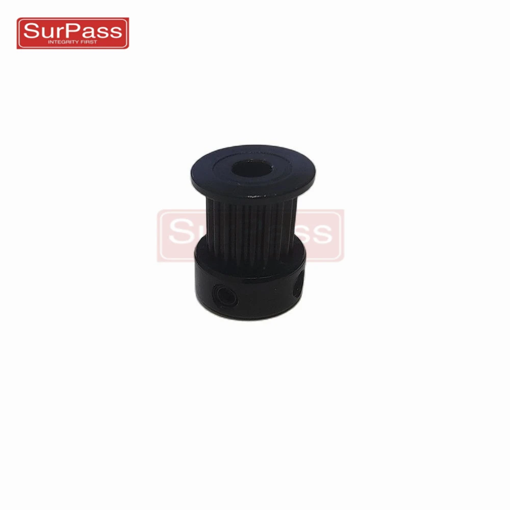 GT2/2GT Number Teeth 20T Timing Pulley Bore 3/3.17/4/5/6/6.35/8mm For Belt Width: 6/9/10/15mm Silver And Black timing belt pulley timing pulley For 3D Printers