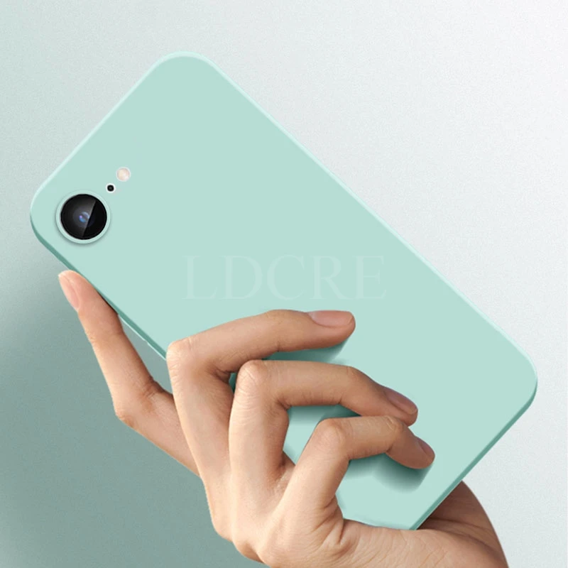 Liquid Silicone TPU Plain Rubber Protector Case Cover