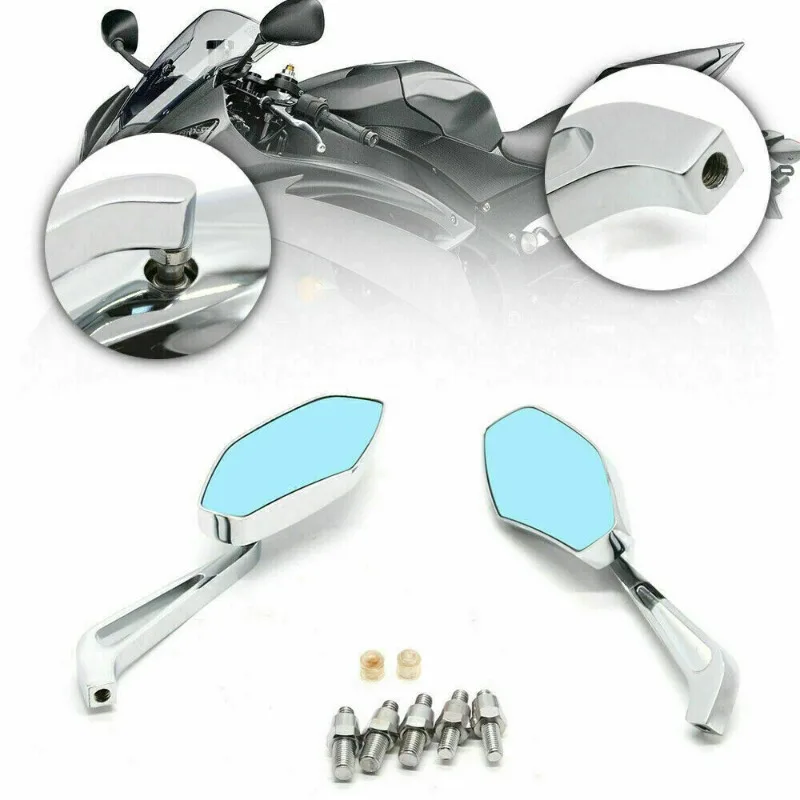 

The Side Rearview Mirror for Honda NT1100 NT700V PCX160 Street Motorcycle Universal Modified Metal Rearview Mirror