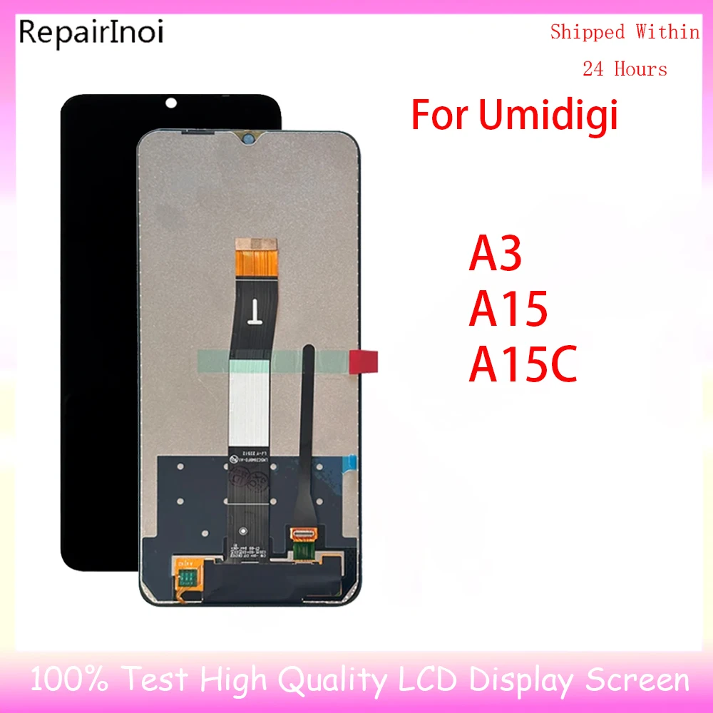 Новый протестированный сенсорный экран ЖК-дисплей для Umidgigi A3 A15 A15C ЖК-дисплей запасные части сенсорный экран дигитайзер часть