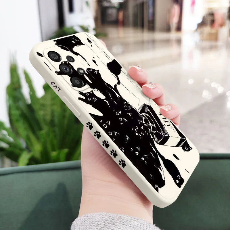 Naughty Cat Phone Case - Whimsical Feline Design