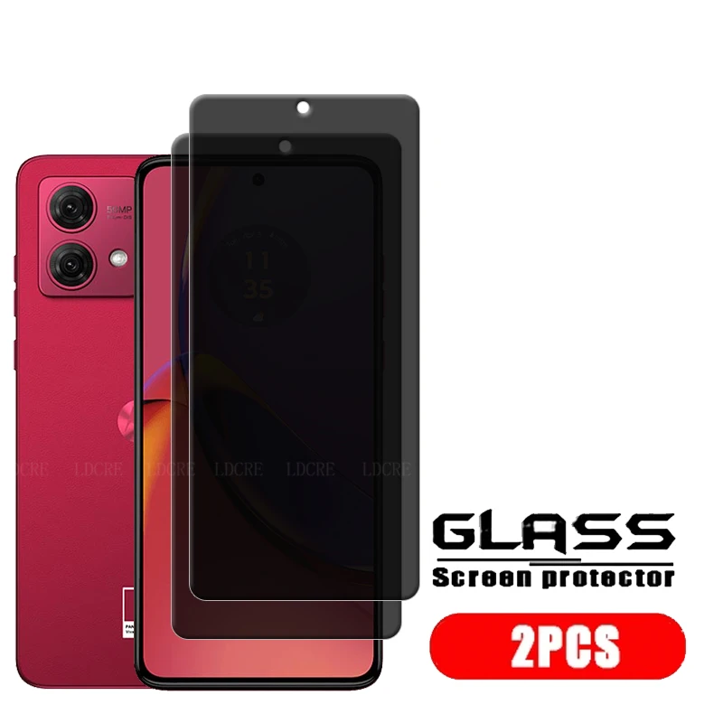 Privacy Anti-Spy Tempered Glass Screen Protector - 4 Pack, 9H HD Clarity