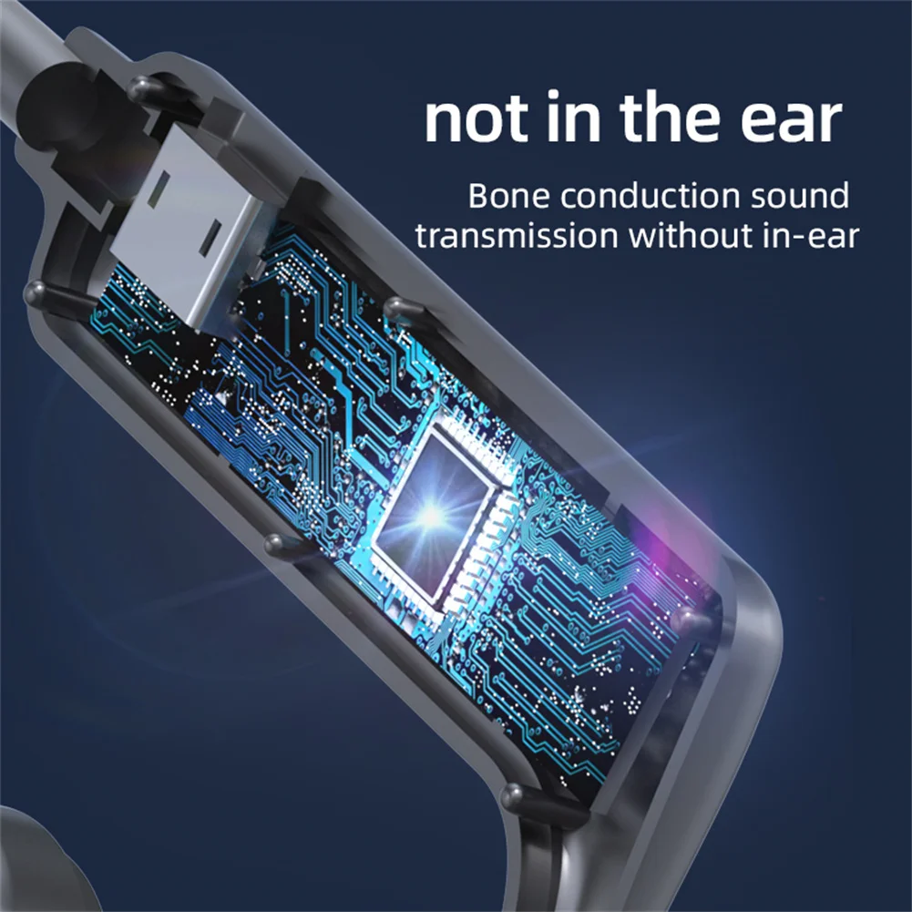 2pcs Ks19 Concept Bone Conduction Tws Wireless Bluetooth Compatible Hearing Aid Headset For Smartphones_voghion.com