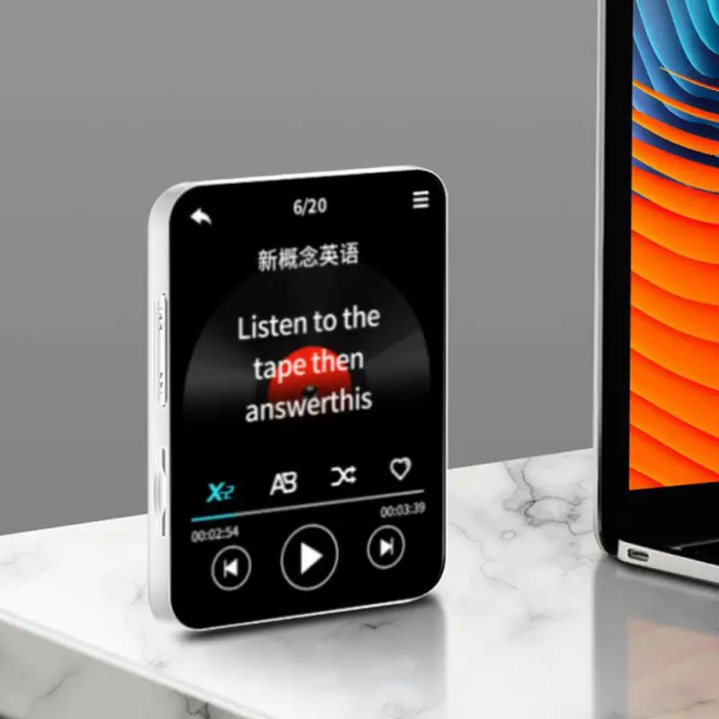 MP4 Player Touch Screen Walkman Music Player Reading E-Book Built In Speaker With E-Book/Fm Radio/Recording/