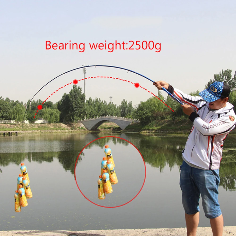 Carbon Fiber Telescopic Rock Fishing Rod,Mini Portable Shore