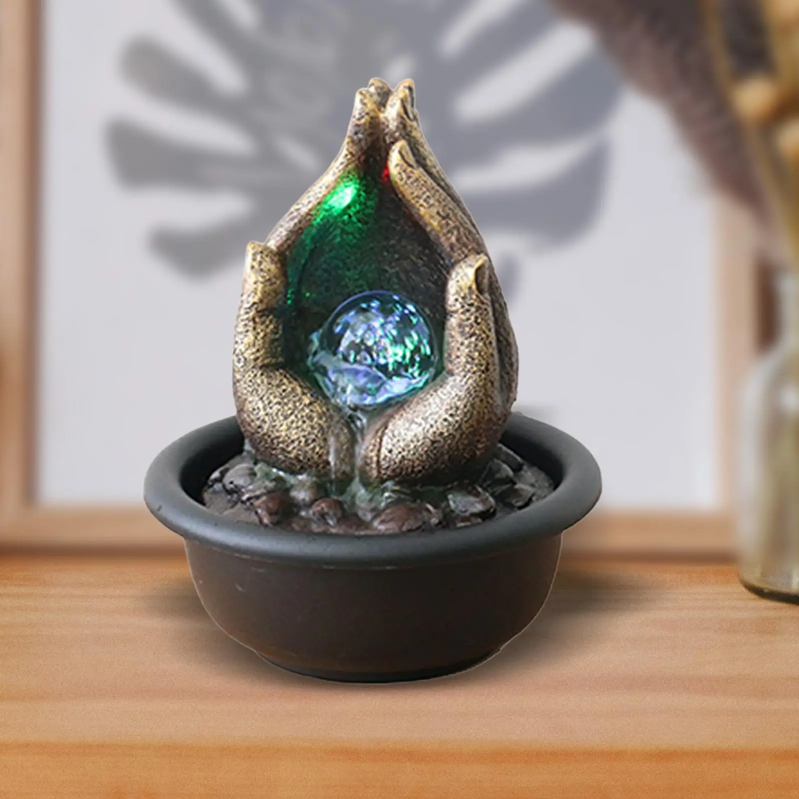 

Tabletop Water Fountain Indoor Water Fountain for Desktop Office Decoration