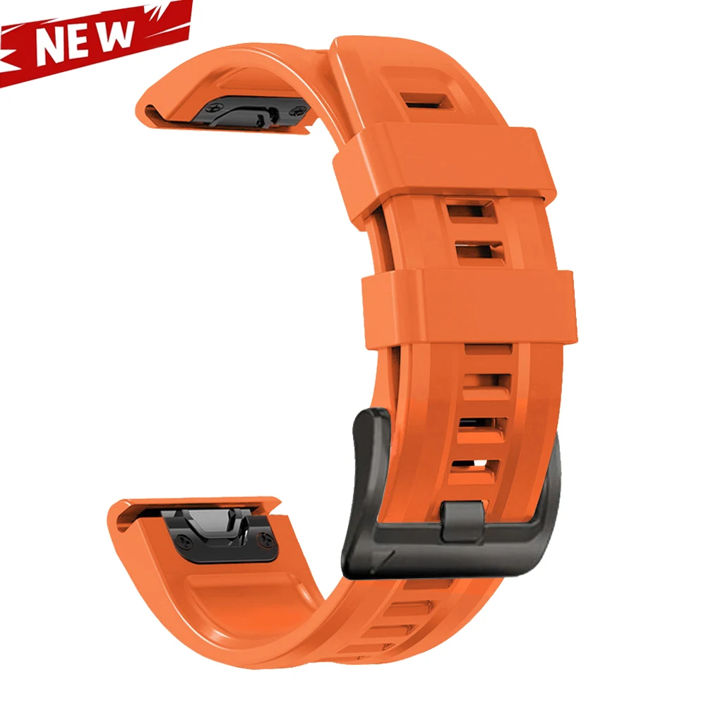 Premium Sport Rubber Bracelet for Fenix8 Watch - Durable and Stylish Strap