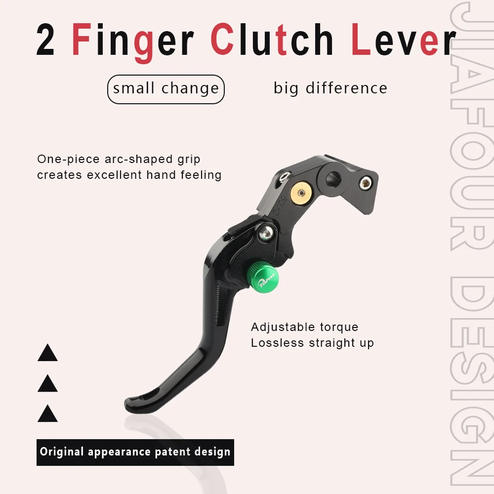 

Fit For ZX14R ZZR1400 ZX1400 2006-2017 GTR1400 2007-2019 Motorcycle Parts Handle 2 Finger Clutch Levers