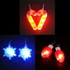 ANGELADY Glow in the Dark Dangle Earrings Christmas Tree Pendant Jewelry Party Novelty LED Light Up Flashing Earrings 1