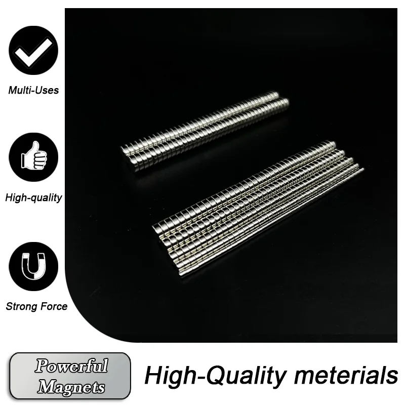 Powerful Neodymium Round Disc Magnets for Refrigerator and DIY Projects