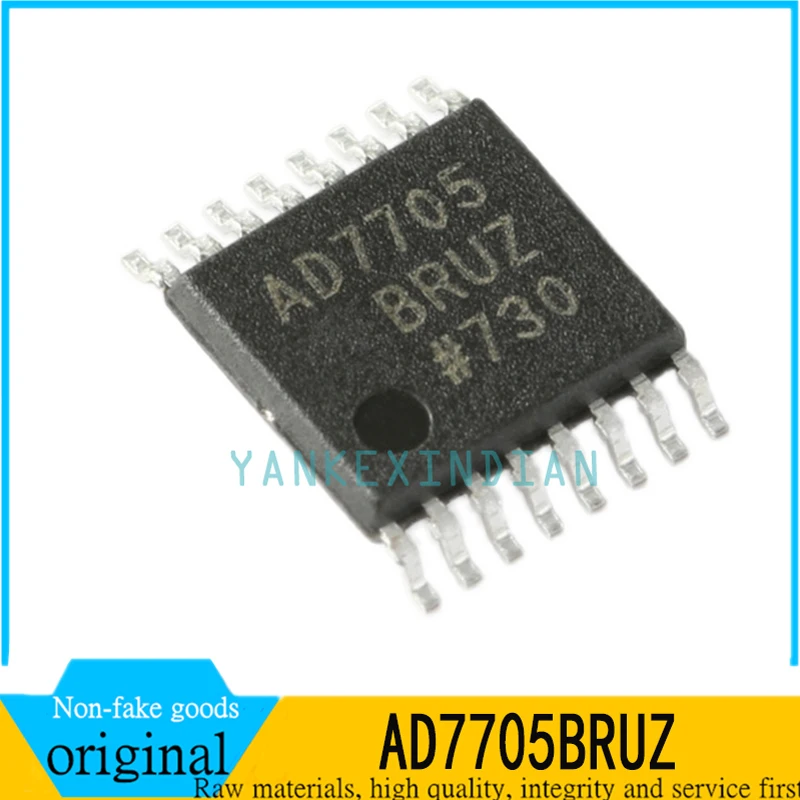 

Not a copy of 10pcs New AD7705 AD7705BRU AD7705BRUZ ADC Patch TSSOP-16 Original