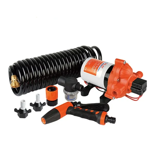 Factory Wholesale  12V 3.0GPM/11.3lpm Washdown Pump Kit Caravan RV 70PSI Wash Pu