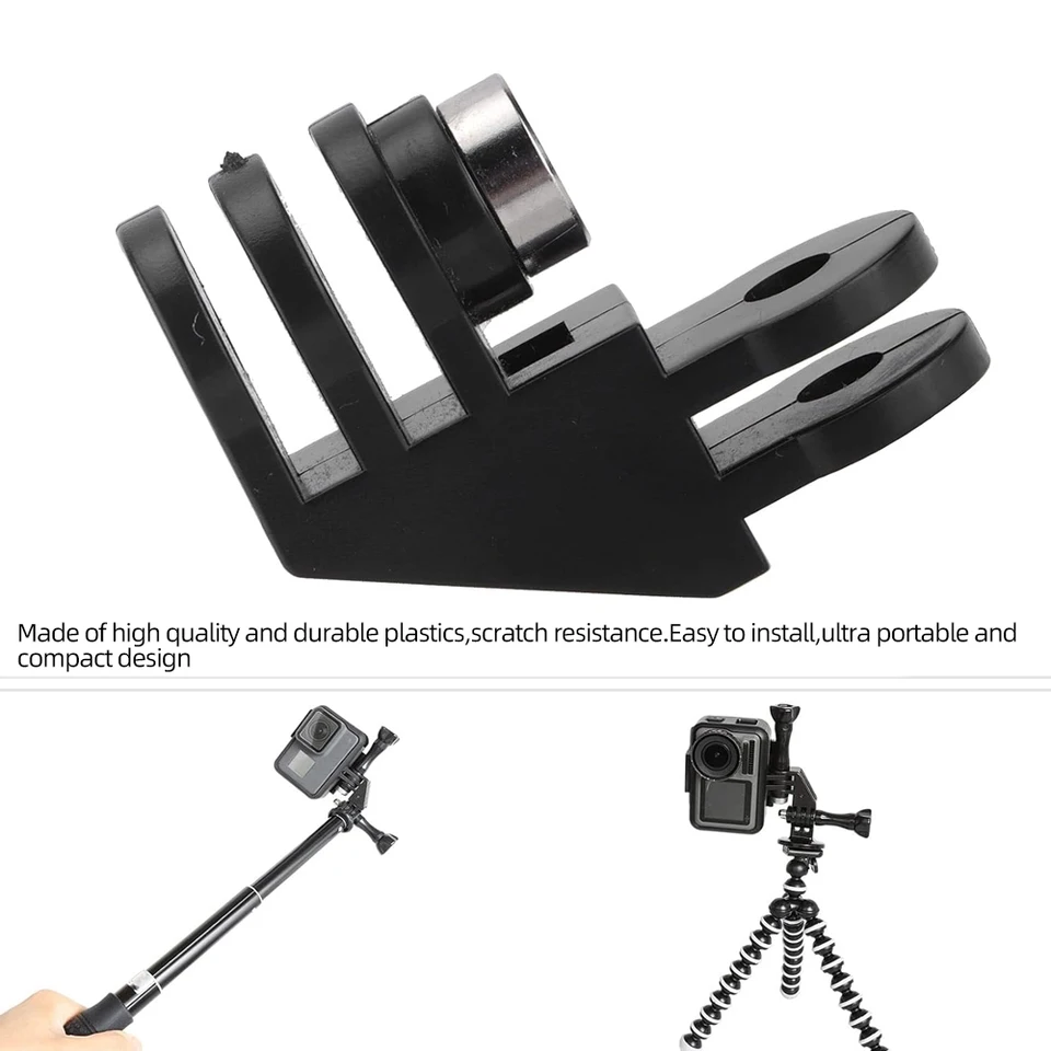 Digicharge Action Camera Hand Mount Wristband for Gopro Lit Hero Hero13 13 Max 2 Hero12 12 / DJI Osmo Action 5 Pro 4 / Insta 360 One/Akaso Apeman Sony Camkong Apexcam Go