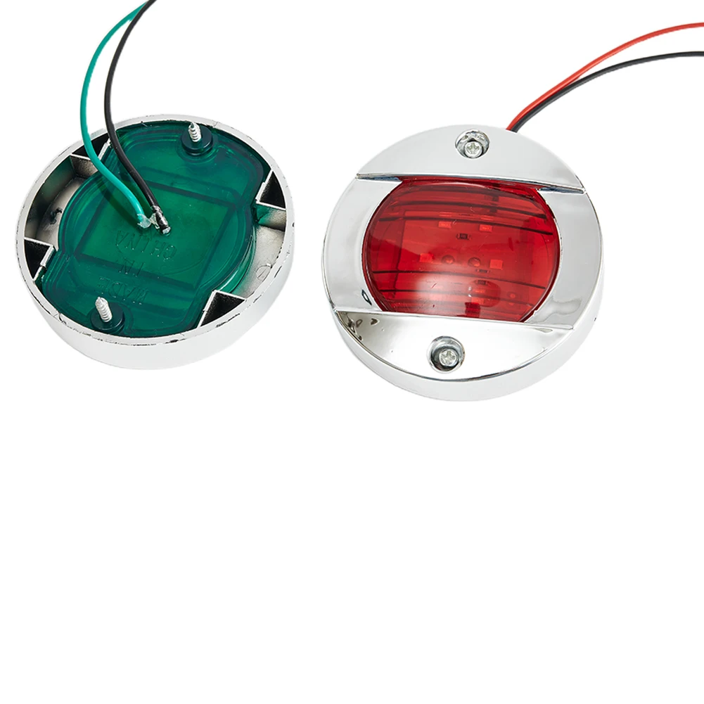 

LED Boat Lights Truck Side Light Waterproof Marine Lights ABS Red Green Ship Signal Light Universal Boat Truck