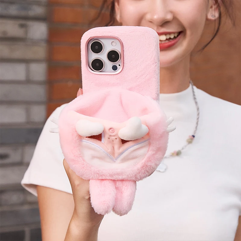 アイドル Crying Again Phone Case 14pro max POP MART CRYBABY Crying Again Series - Phone Case for iPhone