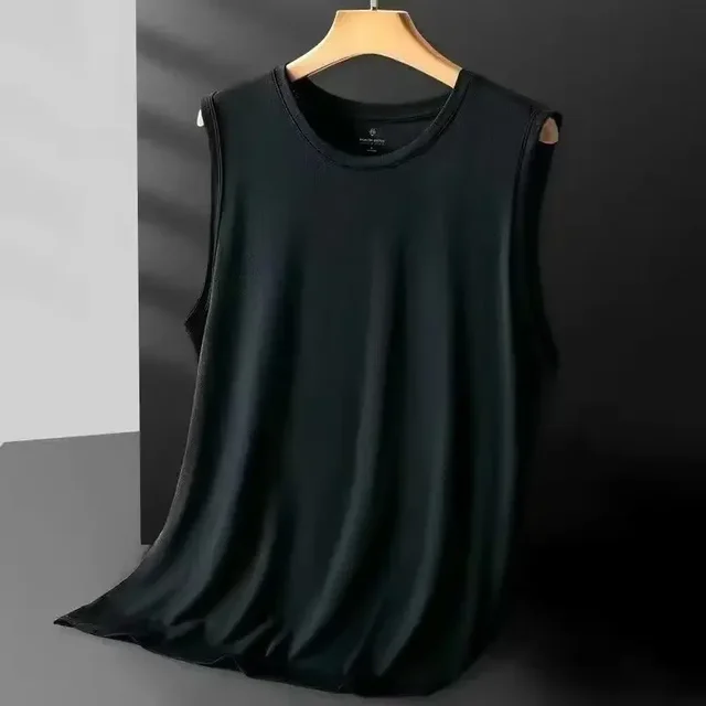 2026 Men's Ice Silk Mesh Vest Lightweight Sports Summer Wear Sleeveless T-shirt Tank Top Casual Fashion Outerwear 2 2026 Men's Ice Silk Mesh Vest Lightweight Sports Summer Wear Sleeveless T-shirt Tank Top Casual Fashion Outerwear 2
