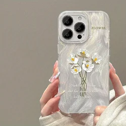 Luxury Fresh Floral Painted Phone Case - Elegant Design and Superior Protection - S24 FE (SC03 - BA - P4644)