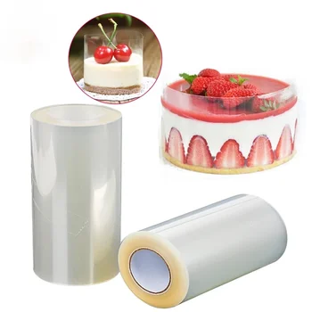 1 Roll Cake Surround Film Transparent Cake Collar Baking Accessories Kitchen Accessories  Cake Tools for Mousse Chocolate Pastry