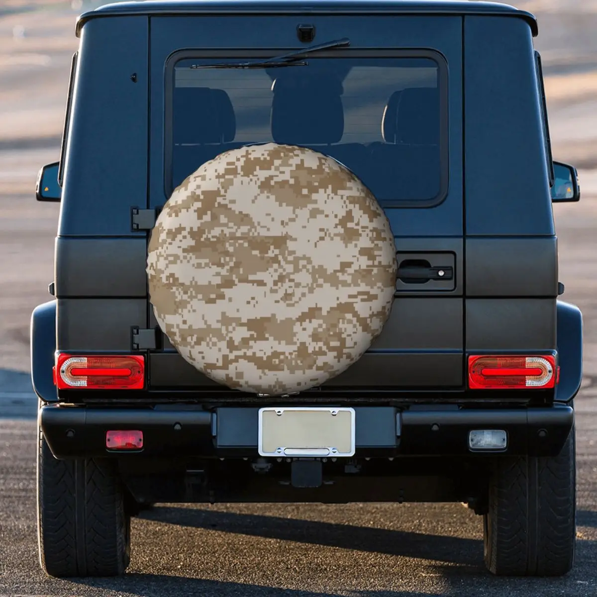 Digital Desert Camo Spare Tire Cover For Jeep Toyota Military Army  Camouflage Trailer Car Wheel Protector 14