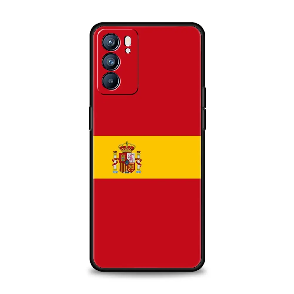 Spain Bull Flag Design Phone Case Cover