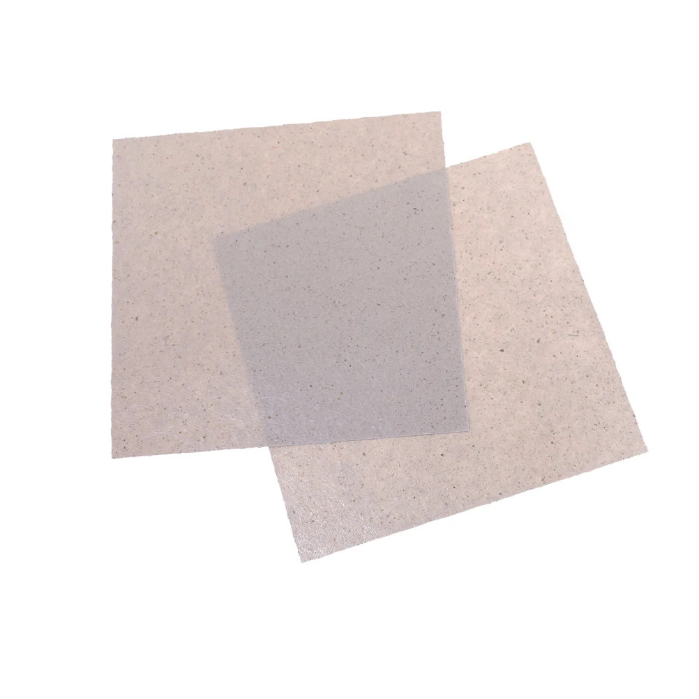 2pcs Microwave Oven Mica Plates Sheets 13*13cm/5.1*5.1 inch microwave oven mica sheet microwave oven spare parts