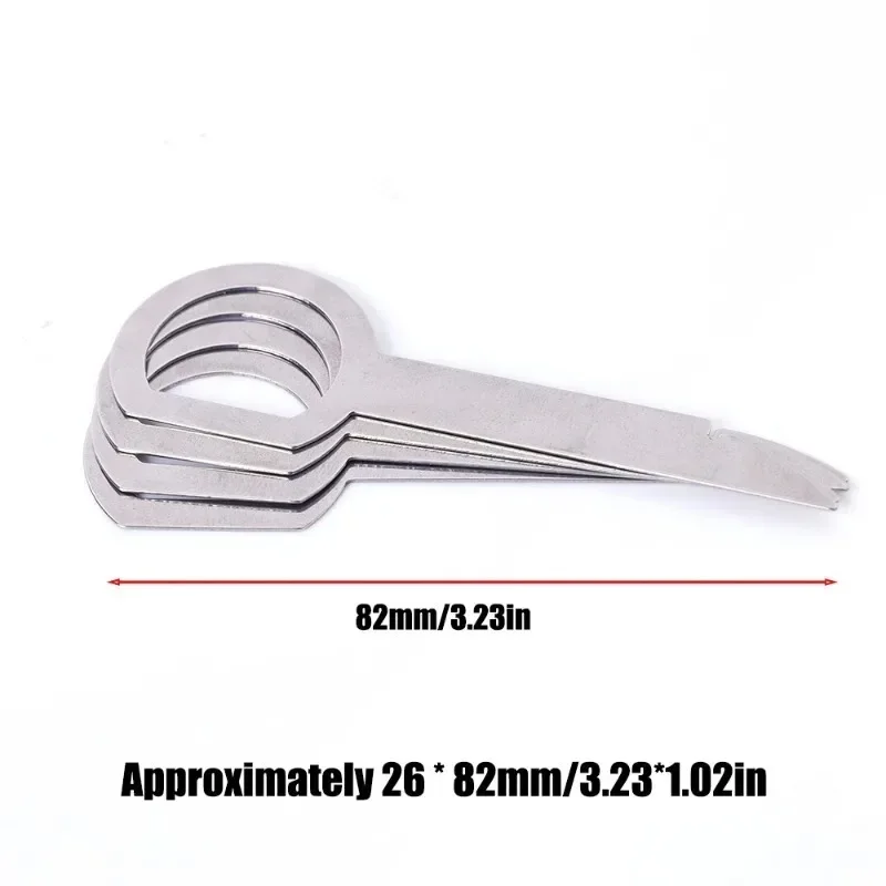 Car Radio Stereo Removal Extractor Key Release Pin Head Unit Audio Install Tool for VW Audi Ford Mercedes Benz Skoda Car Parts