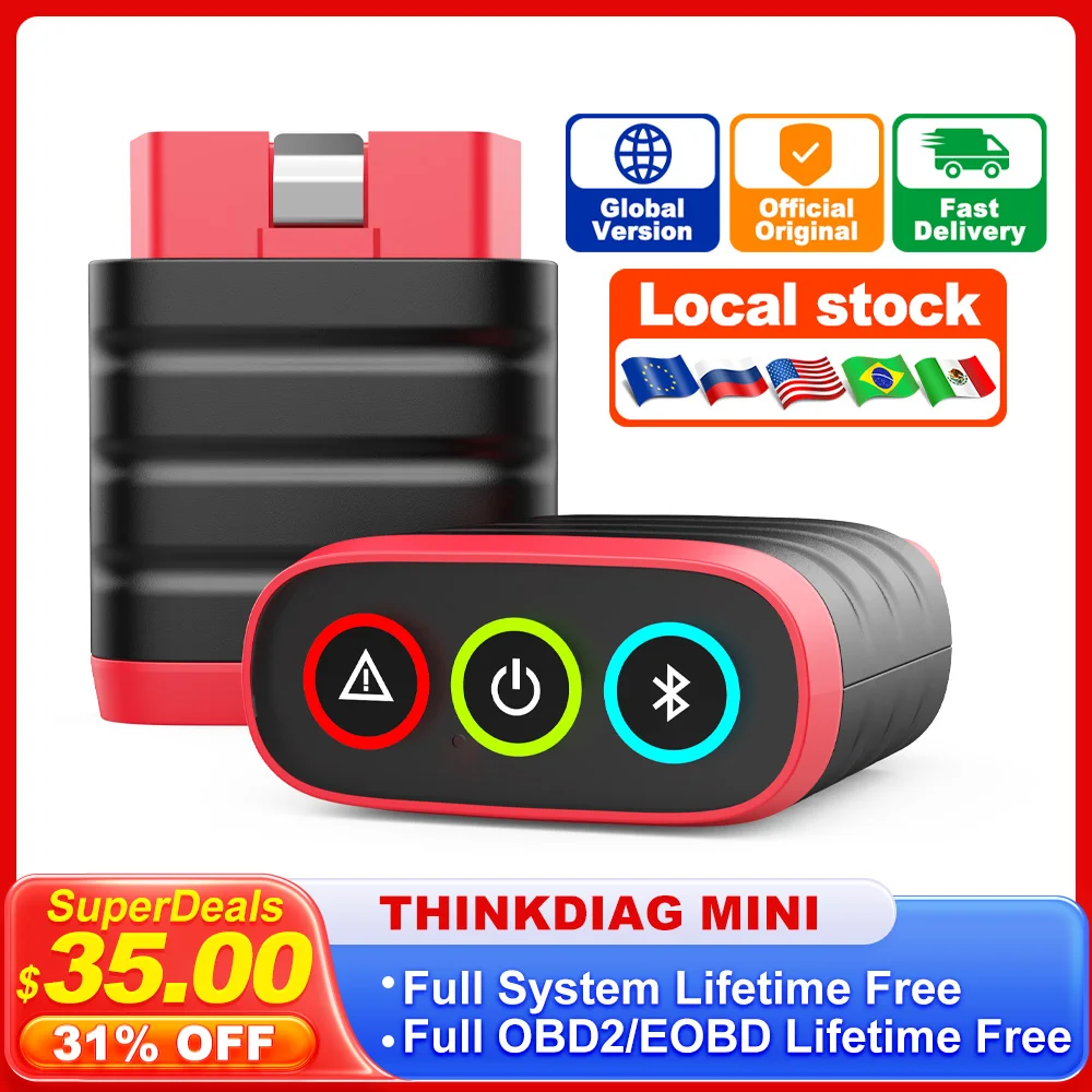 Thinkcar Thinkdiag Mini Auto Obd2 Scanner Sistemi Completi Diagnostica Tutti Gli Strumenti Di Scansione Della Diagnosi Automobilistica Gratuiti A Vita