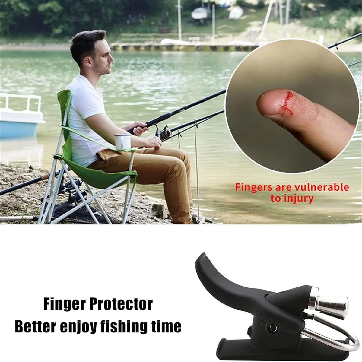 Cast Cannon Surf Fishing Trigger 4 Pcs Aid Sea Fishing Casting Trigger Cast Ease Pro Sea Shore Beach